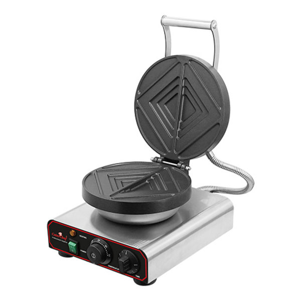 Tosti-IJzer | RVS | Gehalveerde Sneden  | 50°C/300°C | 1.75kW | 265x374x226(h)mm