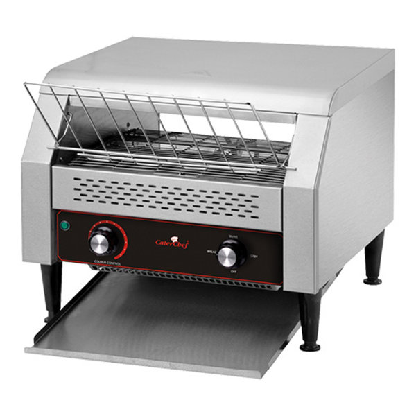 Doorlooptoaster | RVS | 3-Dubbel | Max. 400/u. | 2.64kW (230V) | 468x540x391(h)mm