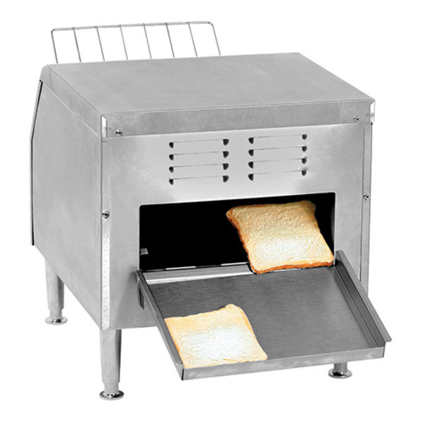 Doorlooptoaster | RVS | Dubbel | Max. 265/u. | 2.24kW (230V) | 368x540x391(h)mm