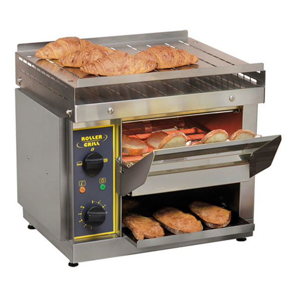 Conveyor toaster (cap.540st.) | 2,65kW | Thermostatisch apart instelbare boven- en onder quartz elementen | 680x510x455(h)mm