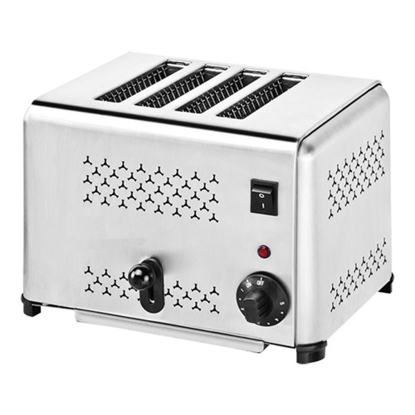 Broodrooster (cap.4st.) | 2,24kW  | met energiebesparing | 370x210x230(h)mm