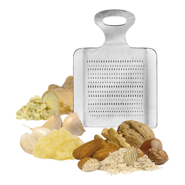 Knoflook/Noten rasp | RVS | 110x75mm