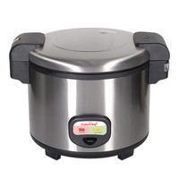 CaterChef Rijstkoker RVS 5,4 liter | Dubbelwandig | 1,95kW/h | 390x480x335(h)mm CaterChef Rijstkoker RVS 5,4 liter | Dubbelwandig | 1,95kW/h | 390x480x335(h)mm
