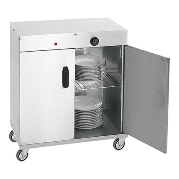Warmhoudwagen (cap.080st.) 1kW | geheel geïsoleerd | 720x440x800(h)mm