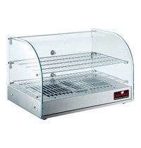 CaterChef Warmhoudvitrine | 45L | 800W | +30°C/+90°C | Thermostaat | 554x376x376(h)mm