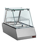 CaterChef Warmhoudvitrine (cap.GN1/1x1) | 1,6kW/h | verhitting d.m.v. hetelucht | 450x780x610(h)mm 