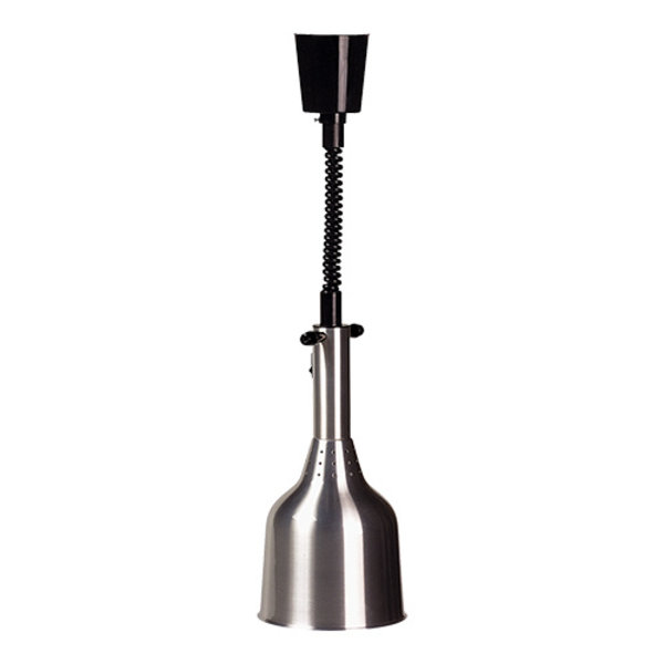 Warmhoudkap aluminium met in hoogte verstelbaar snoer max 180cm Ø18cm