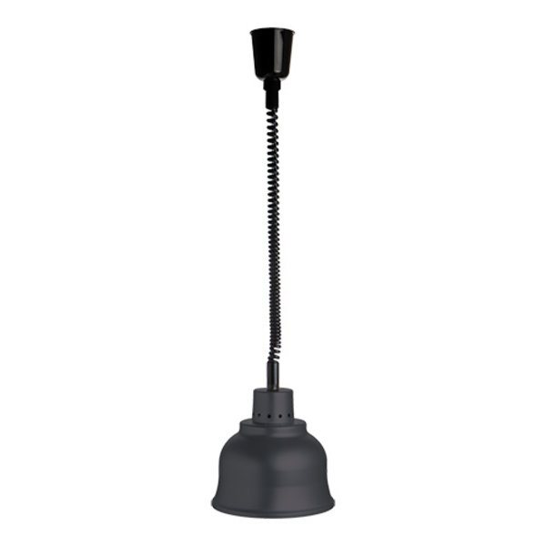 Warmhoudkap aluminium met in hoogte verstelbaar snoer max 180cm Ø23cm