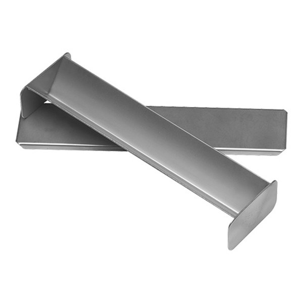 Paté-/Terrine-Vorm | RVS | V-Vorm | Met Deksel | 300x60x40(h)mm