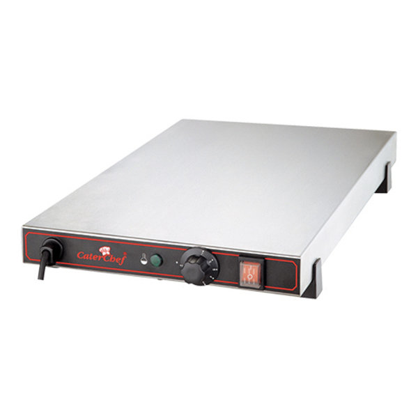 Warmhoudplaat GN1/1 | 600W | thermostatisch instelbaar tot 75°C | 325x557x67(h)mm