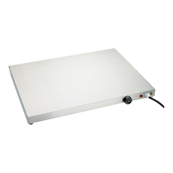 Warmhoudplaat RVS thermostatisch instelbaar 90°C | 2/1 GN | 650x530x60(h)mm
