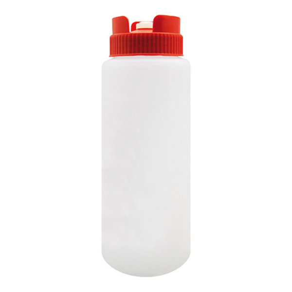 Doseerfles | Rood | Drip | Maatverdeling | 0.72L | Ø70x230(h)mm