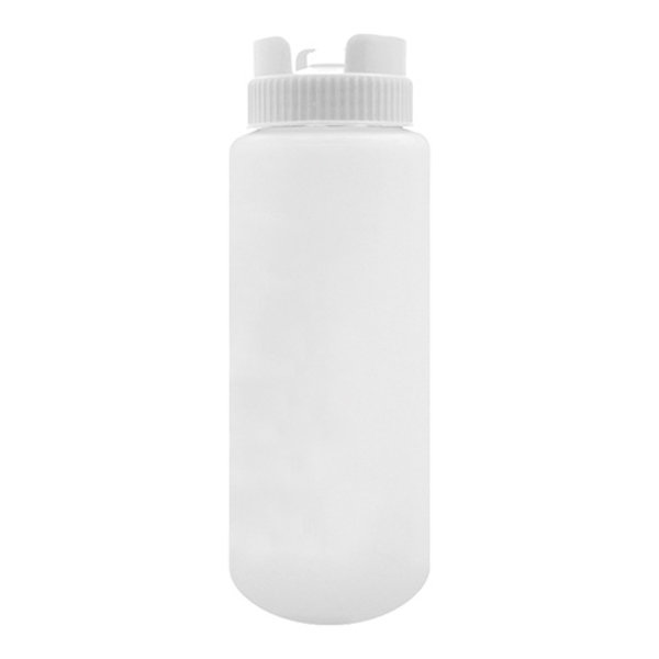 Doseerfles | Wit | Non-Drip | Maatverdeling | 0.72L | Ø70x230(h)mm