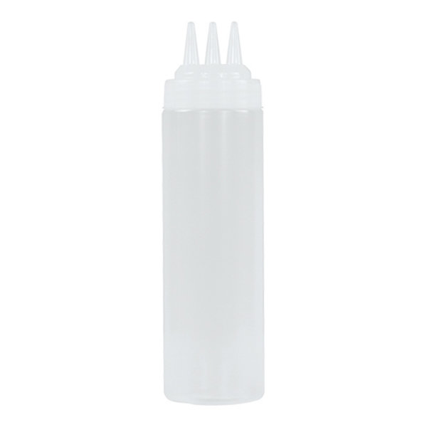 Doseerfles | Wit | 3 Uitlopen | Maatverdeling | 0.72L | Ø70x240(h)mm