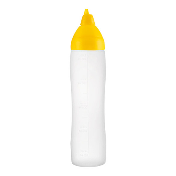 Doseerfles | Geel | Drip | Maatverdeling | 0.5L | Ø60x261(h)mm