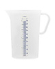 EMGA Maatbeker | Kunststof | Maatverdeling | 2L | Ø150x205(h)mm 