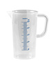 EMGA Maatbeker | Kunststof | Maatverdeling | 0.1L | Ø50x80(h)mm 