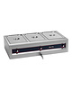 MaxPro Bain marie GN1/1x3-200mm | 3kW | Met afzonderlijke thermostaat | 1050x610x300(h)mm 