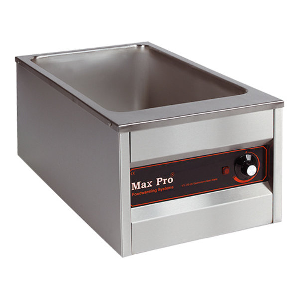 Bain marie GN1/1x1-200mm | 1kW | Compartimenten afzonderlijk thermostatisch instelbaar | 610x360x300(h)mm