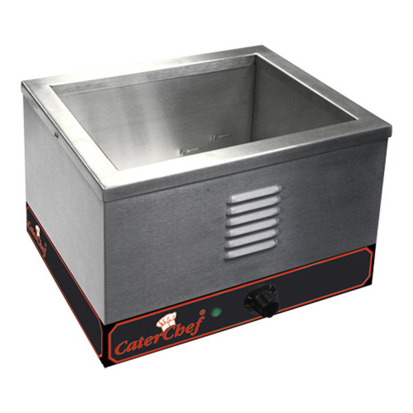 Bain marie GN1/2x1-150mm | 2kW | Met thermostaat | 370x310x270(h)mm