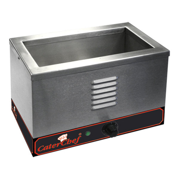 Bain marie GN1/3x1-150mm | 1kW | Met  thermostaat en controlelampje | 370x220x270(h)mm