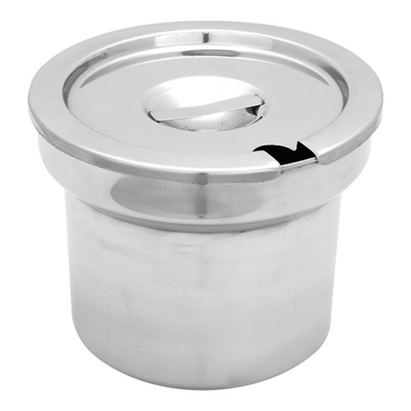 Voedselpan | MaxPro Sauzenwarmers/Hotpot-Bain-Maries | RVS | 4L | Ø216x168(h)mm