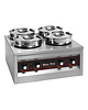 MaxPro Spijzen warmer (cap.4st. 4,5L )  | Afzonderlijke thermostaten | 1kW | 500x500x290(h)mm 
