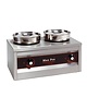 MaxPro Chocolade warmer (cap.2st.) | 500W | Met roestvrijstalen waterpannen en bain marie potten | 500x260x290(h)mm MaxPro Chocolade warmer (cap.2st.) | 500W | Met roestvrijstalen waterpannen en bain marie potten | 500x260x290(h)mm