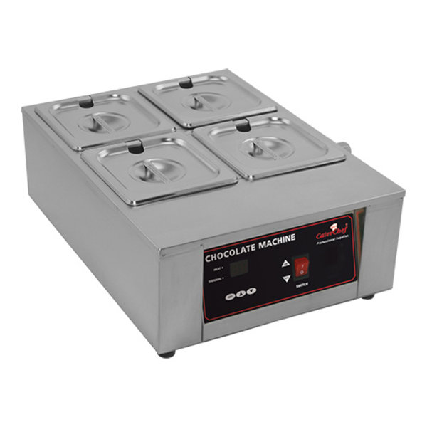 Chocolade warmer (GN2/3-100mm) | 1kW | digitaal bedieningspaneel met thermostaat | 359x489x178(h)mm