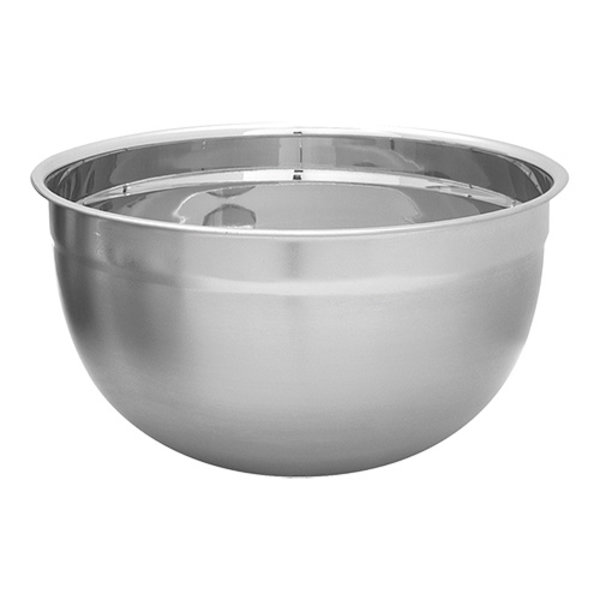 Beslagkom | RVS | Mat/Hoogglans | 3L | Ø245x120(h)mm