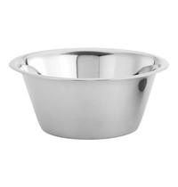 EMGA Beslagkom RVS met platte bodem 2L - Ø24cm EMGA Beslagkom RVS met platte bodem 2L - Ø24cm