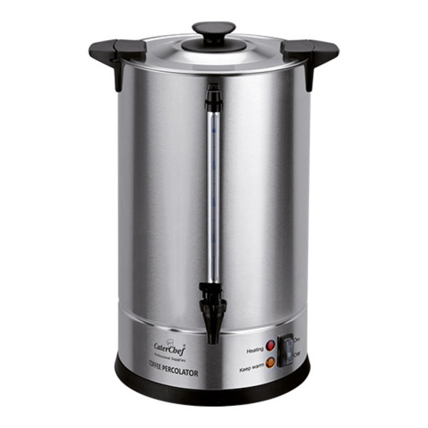 Percolator (cap.120 kops) | 1,65kW | met isolerende handvatten | 345x352x470(h)mm