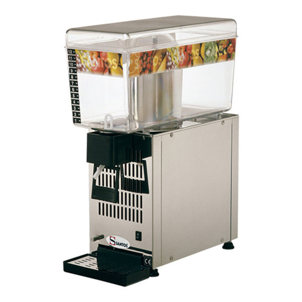 Drankendispenser 1x12L N.34 |160W | met polycarbonaat voorraadcontainer +  maatverdeling | 190x430x545(h)mm