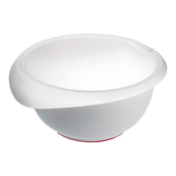 Beslagkom | Kunststof | Schenktuit + Antislip Voet | 3.5L | Ø260x125(h)mm