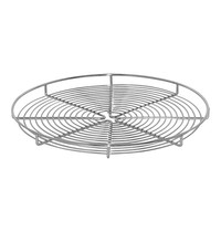 CaterCool Rooster verchroomd met opstaande rand Ø38x2,5cm