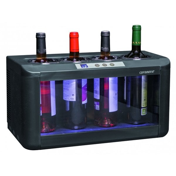 Flessenkoeler (cap.4st.) elektro thermisch | 170W | 4 flessen | 480x260x260(h)mm