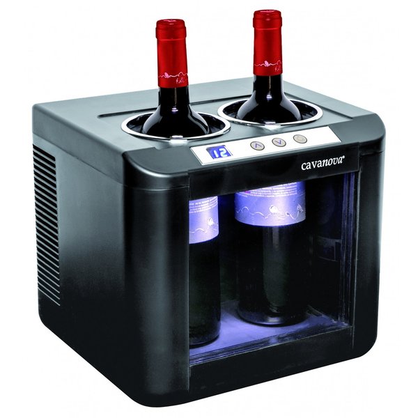 Flessenkoeler (cap.2st.) elektro thermisch | 131W | 2 flessen | 290x260x260(h)mm