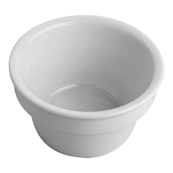 Schaal porselein rond  Ø11,5x6(h)cm