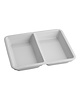 Thermo Future Box Bord porselein rechthoekig 2 vakken 23x17,5x3,5(h)cm 