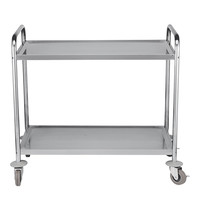 CaterChef serveerwagen (cap.2x 90x51cm) | 970x550x950(h)mm CaterChef serveerwagen (cap.2x 90x51cm) | 970x550x950(h)mm