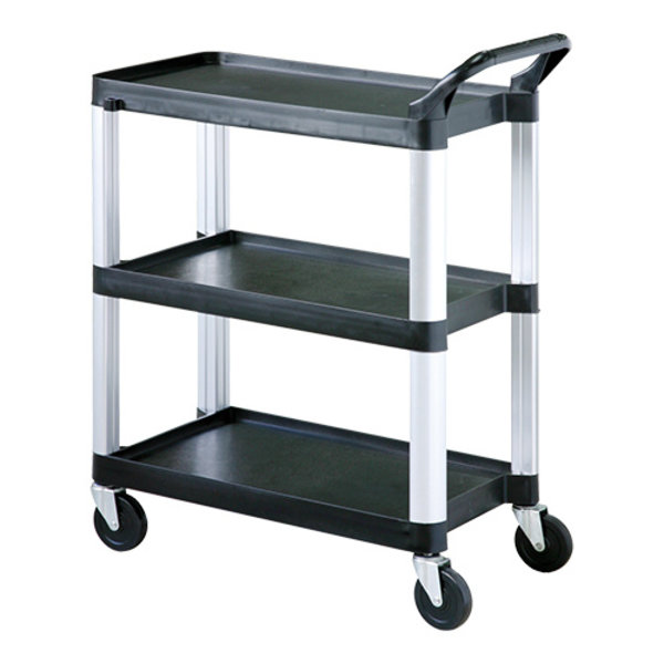 Serveerwagen | 3 Niveaus (EN 600x400) | 4 Wielen (Ongeremd) | 750x380x950(h)mm