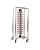 Plate Mate Bordenrek inklapbaar | Voor 48 borden | 480x480x1270(h)mm 
