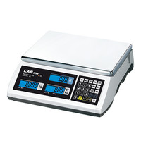 CAS Weegschaal elektronisch RVS plateau 30x22cm 006kg/2gr | 350x330x110(h)mm CAS Weegschaal elektronisch RVS plateau 30x22cm 006kg/2gr | 350x330x110(h)mm