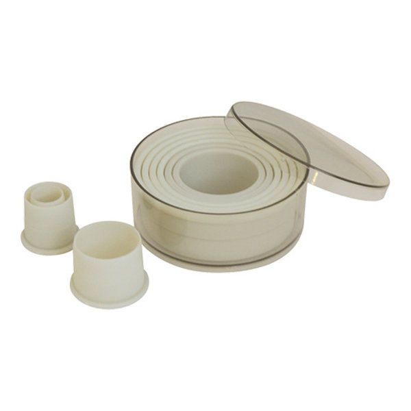 Stekerdoos | Glad | Rond | 9 Stuks | Ø20-100mm