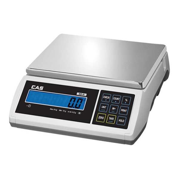 Weegschaal elektronisch RVS plateau 31x22cm 0,30kg/1,0gr | 350x330x110(h)mm