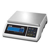 CAS Weegschaal elektronisch RVS plateau 31x22cm 015kg/0,5gr | 350x330x110(h)mm CAS Weegschaal elektronisch RVS plateau 31x22cm 015kg/0,5gr | 350x330x110(h)mm