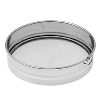 EMGA Bakkerijzeef | RVS | Meel/Bloem | Maaswijdte P20 (0.84x0.84mm) | Ø400mm