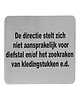 EMGA Infobord diefstal/zoekraken  RVS zelfklevend 13x13cm 
