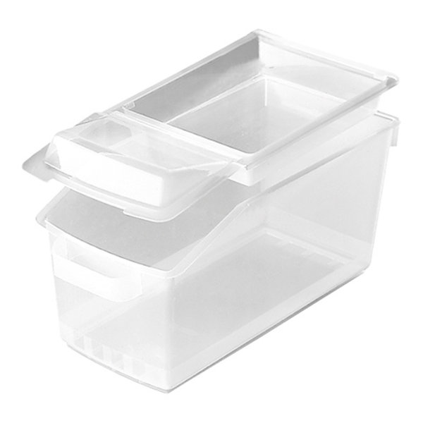 Voedselcontainer transparant | 14 liter | 230x480x227(h)m