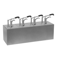 HOVICON saus/dressingbar (cap.GN1/6x4 - 200mm | 176x162x200(h)mm HOVICON saus/dressingbar (cap.GN1/6x4 - 200mm | 176x162x200(h)mm